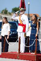 Royal Family Supports Princess Leonor at Flag Swearing Ceremony - Spain