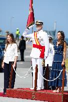 Royal Family Supports Princess Leonor at Flag Swearing Ceremony - Spain