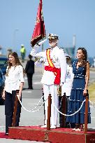 Royal Family Supports Princess Leonor at Flag Swearing Ceremony - Spain