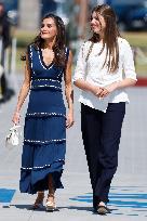 Royal Family Supports Princess Leonor at Flag Swearing Ceremony - Spain