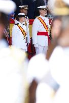 Royal Family Supports Princess Leonor at Flag Swearing Ceremony - Spain