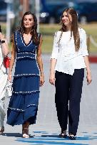 Royal Family Supports Princess Leonor at Flag Swearing Ceremony - Spain