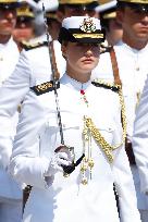 Royal Family Supports Princess Leonor at Flag Swearing Ceremony - Spain