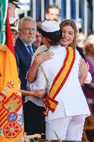 Royal Family Supports Princess Leonor at Flag Swearing Ceremony - Spain