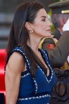 Royal Family Supports Princess Leonor at Flag Swearing Ceremony - Spain