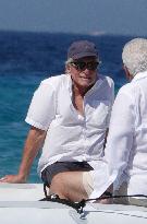 Michael Douglas at Club 55 - Saint-Tropez