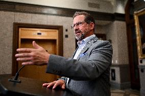 Bloc Quebecois Leader Speaks in House of Commons - Ottawa