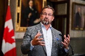 Bloc Quebecois Leader Speaks in House of Commons - Ottawa