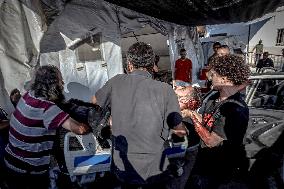 Gazans Killed and Wounded - Gaza City