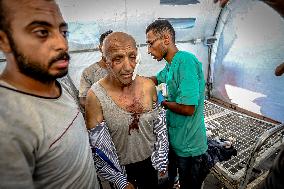 Gazans Killed and Wounded - Gaza City