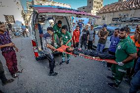 Gazans Killed and Wounded - Gaza City