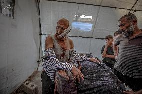 Gazans Killed and Wounded - Gaza City