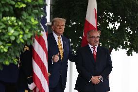 Trump Welcomes Crown Prince Salman of Bahrain