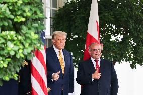 Trump Welcomes Crown Prince Salman of Bahrain