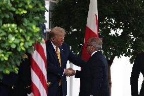 Trump Welcomes Crown Prince Salman of Bahrain