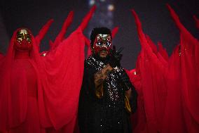 The Weeknd Performs in Vancouver - Canada