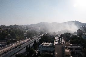 Israeli Aistrike on Damascus - Syria