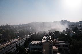 Israeli Aistrike on Damascus - Syria
