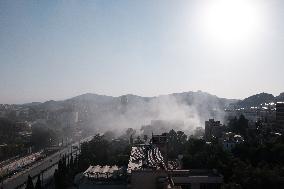 Israeli Aistrike on Damascus - Syria