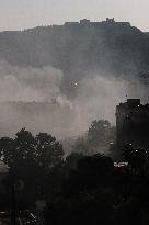 Israeli Aistrike on Damascus - Syria