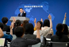 China s Taiwan Affairs Office Press Conference in Beijing - China