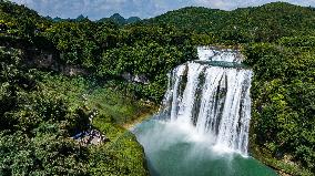 Huangguoshu Waterfall Scenery in Guizhou - China