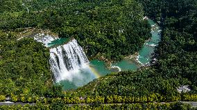 Huangguoshu Waterfall Scenery in Guizhou - China