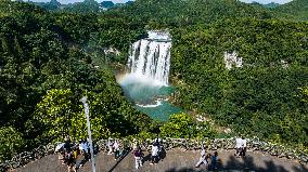 Huangguoshu Waterfall Scenery in Guizhou - China