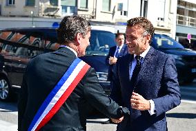 Macron Tours Avenir Lourdes Projects