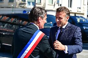 Macron Tours Avenir Lourdes Projects