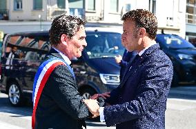 Macron Tours Avenir Lourdes Projects