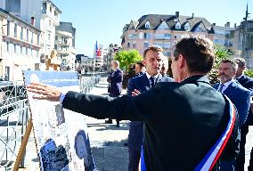 Macron Tours Avenir Lourdes Projects