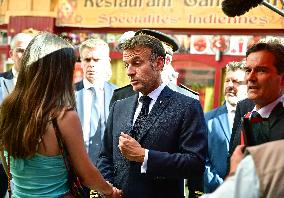 Macron Tours Avenir Lourdes Projects
