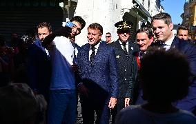 Macron Tours Avenir Lourdes Projects