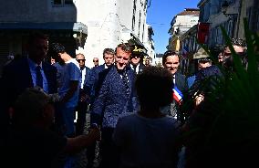 Macron Tours Avenir Lourdes Projects