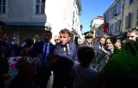Macron Tours Avenir Lourdes Projects
