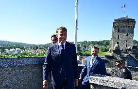 Macron Tours Avenir Lourdes Projects