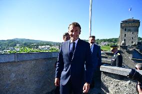 Macron Tours Avenir Lourdes Projects