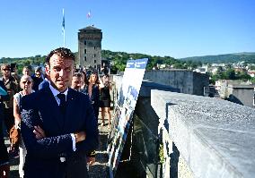 Macron Tours Avenir Lourdes Projects