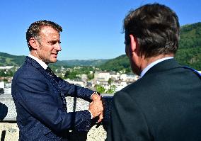 Macron Tours Avenir Lourdes Projects