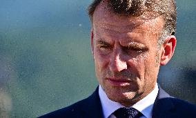 Macron Tours Avenir Lourdes Projects