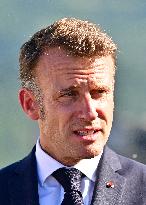 Macron Tours Avenir Lourdes Projects