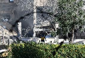 Syrian Army HQ Hit in Israeli Strikes - Damascus