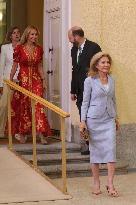 King and Queen of Spain Host Princess of Asturias Foundation Meeting - Madrid