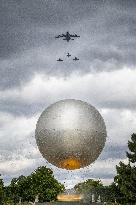 Illustration - Bastille Day Air Show Over Cauldron - Paris