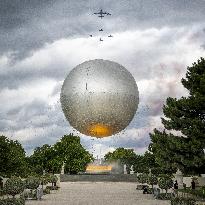Illustration - Bastille Day Air Show Over Cauldron - Paris