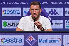 CALCIO - Serie A - Presentation of ACF Fiorentina's new player Edin Dzeko