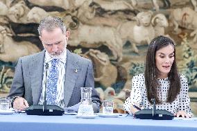 Princess Of Asturias Foundation Work Meeting - Madrid