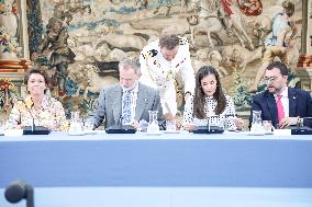 Princess Of Asturias Foundation Work Meeting - Madrid