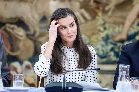 Princess Of Asturias Foundation Work Meeting - Madrid